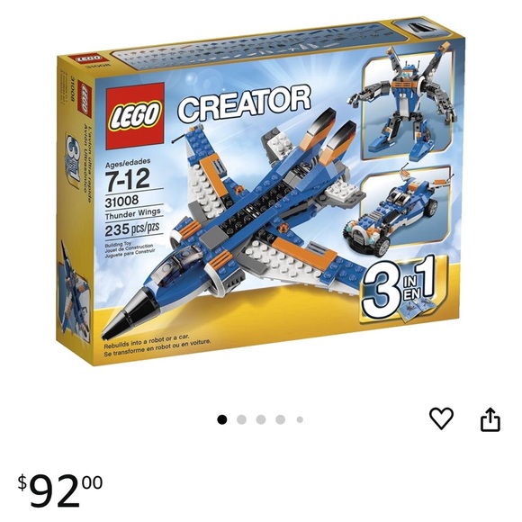 Lego Creator 3 in 1 - Picture 1 of 4